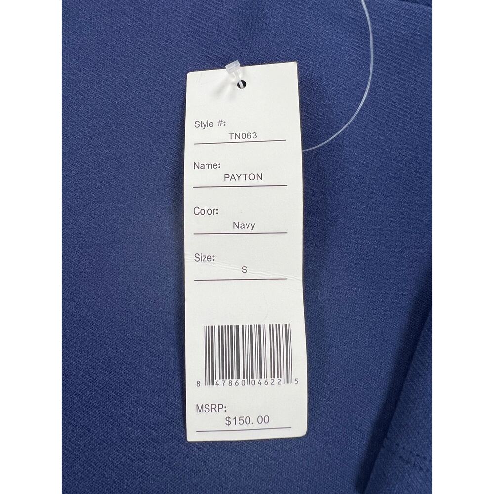New Tracy Negoshian Payton Navy Long Sleeve Shift Dress (Women's S) - MSRP $150 - Picture 7 of 12